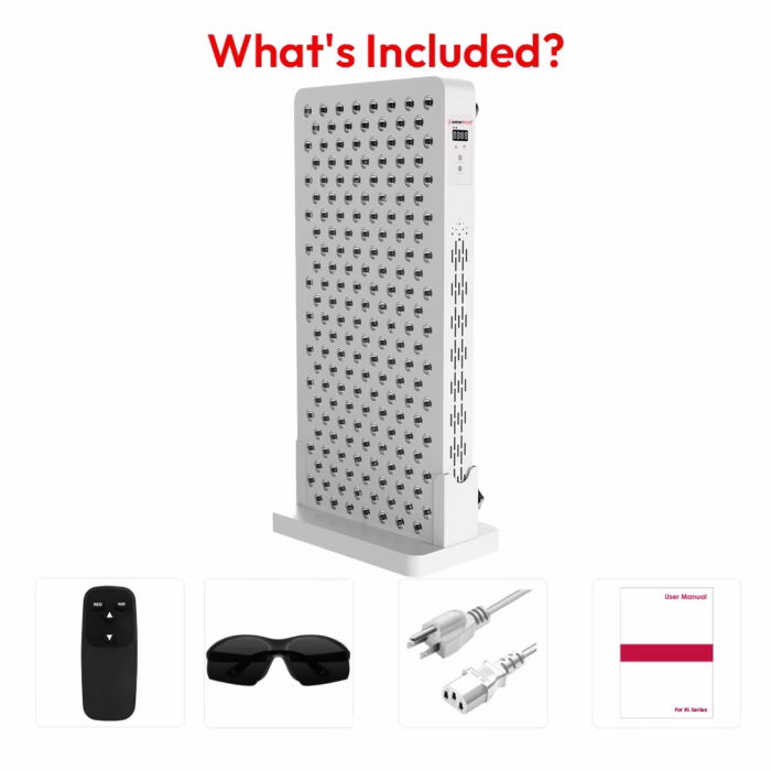 Red Light Therapy Panel RL900 – 660nm and 850nm LEDs, Pain Relief, Skin Health